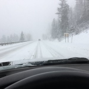 Doing some morning back country. Teton pass
