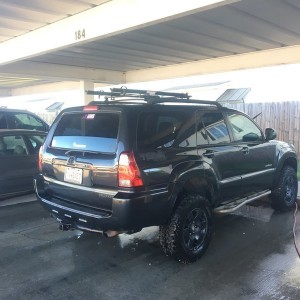 After two long years grad school is over which means the 4Runner finally got a bath