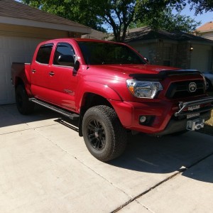Finally lifted and leveled