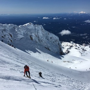 Just got done climbing mt hood!