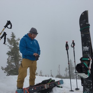 At the top...