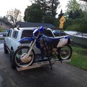 Bike On Carrier