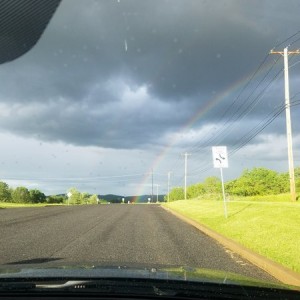 End of the rainbow.