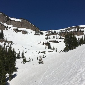 Skiing is great still in the 307