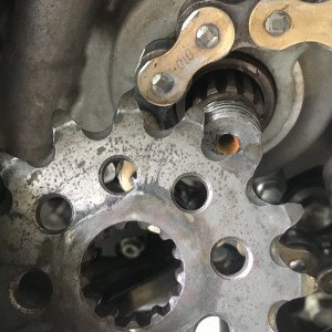 Front sprocket swap