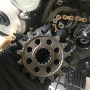 Front sprocket swap