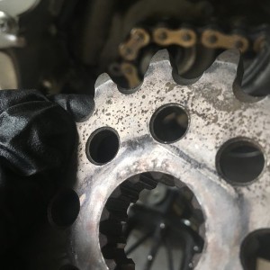 Front sprocket swap