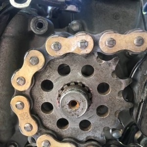 Front sprocket swap