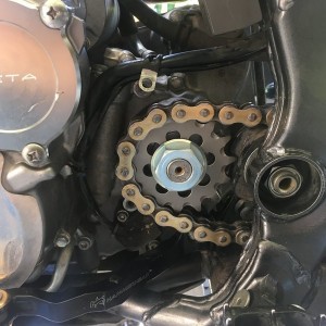 Front sprocket swap