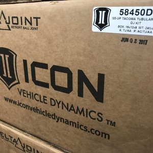 Icon Tacoma Delta Joint Arms are on the shelf!