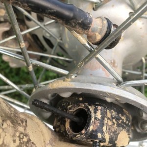 Broken speedo cable