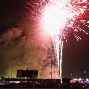 Fireworks @ Pawsox