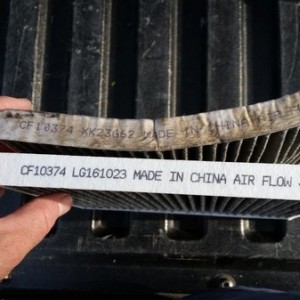 Cabin air filter