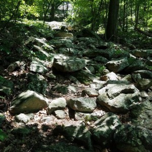 500 set stones to the top.