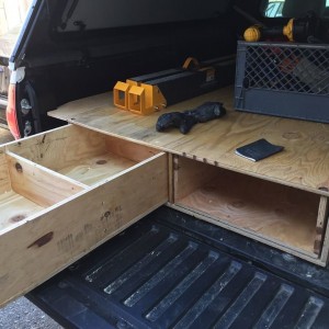 Platform Bed In Progress