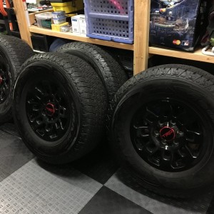 2017 TRD Pro wheels and tires