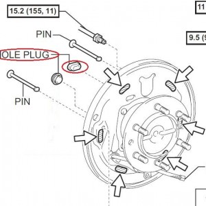 Brake Adj Hole