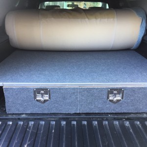 Bed platform. Done!