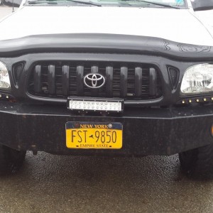 My new turn signals and ugly light bar