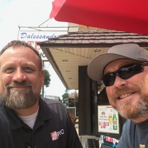 Got this guy hooked up with a real cheesesteak today. :cool: