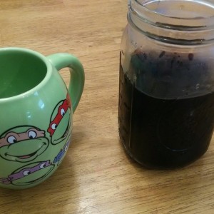 Cold brewed coffee, take one