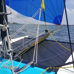 Sailing yesterday