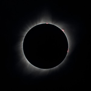 Eclipse prominences