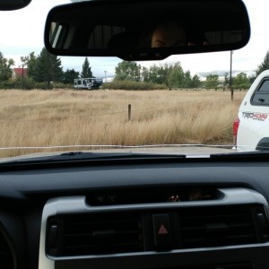 Really bad....thanks to the defroster this morning the crack grew over 2'! :mad: