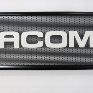 White Tacoma - Unpainted Bezel 1