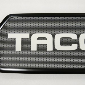 White Tacoma - Unpainted Bezel 2