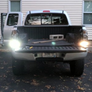 Upgraded reverse lights