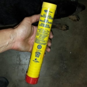 Just found another random parachute flare in my garage. This should be fun!! :D