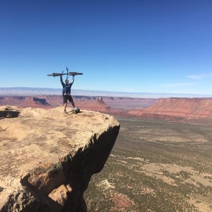 Mtn biking in Moab!