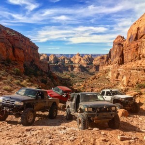 At the exit of Pritchett canyon. Everyone made it!!