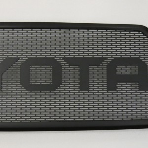 Flat Black Bezel / Mesh / Letters 1