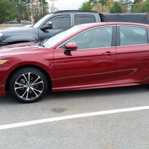 Rachels new 2018 Camry SE