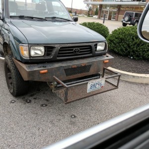 Interesting front bumper