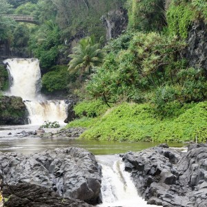 Waterfall After Hana