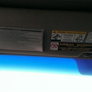 189 Driver Visor