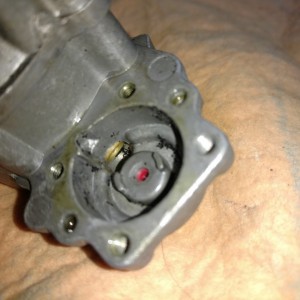 Boat motor carb. Ethanol laced fuel damage.