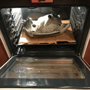 Into Oven