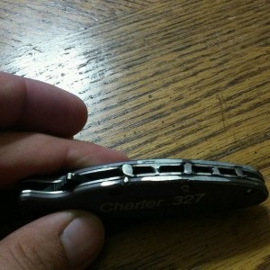 Glued my knife back together after it exploded for the last time