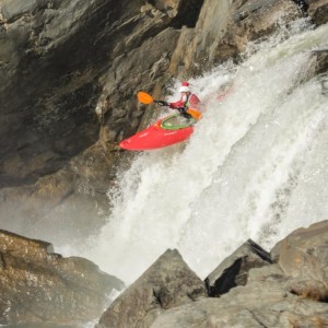 A buddy out on Great Falls, Potomac last week.