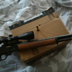 When there are 2 identical guns in your house and you cant remember which scope you set in, but you just got an amazon package
