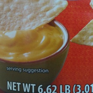 Nacho "cheese" the size of a new born