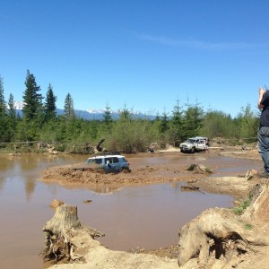 A Small Puddle At Tahuya 2013