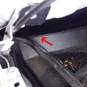 Bracket Divot - Passenger Side