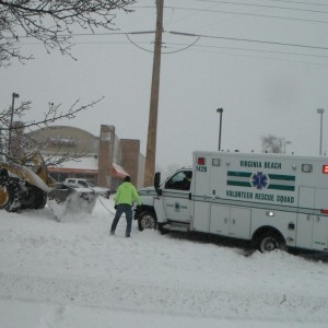 Stuck Ambulance