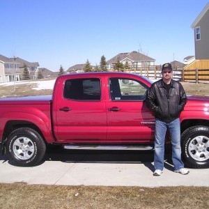 The truck and happy owner