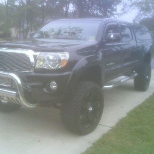 in driveway